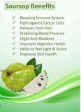 “Green Pasture” Seamoss Blend (Moringa, Soursop)