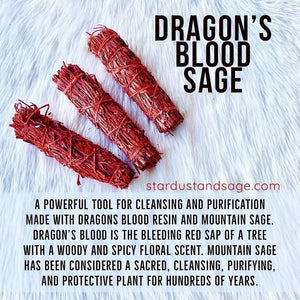Dragons Blood Sage 4”
